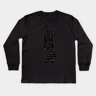 Spike - Rest In Peace Kids Long Sleeve T-Shirt